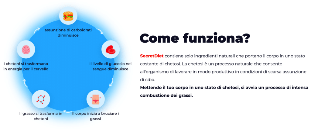 Come funziona SecretDiet?